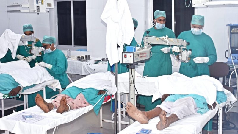 SHAHPURA-आंखों के 90 सफल ऑपरेशन हुए दूसरे दिन सैकड़ो रोगी हुए लाभान्वित