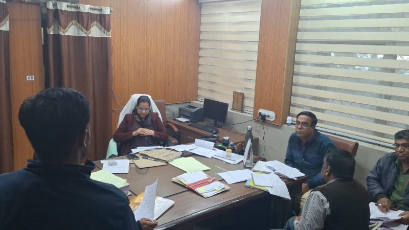 अजमेर जिला परिषद में स्वच्छ भारत मिशन की समीक्षा बैठक