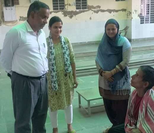 महिला सुधार एवं राजकीय बालिका आश्रम गृह का किया  निरीक्षण