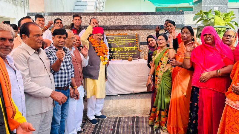 विधानसभा अध्यक्ष ने किया वार्ड 65 व 72 विकास कार्यो का शुभारंभ