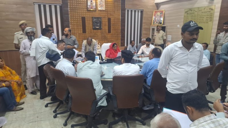 अजमेर जिला परिषद मे शूरू हूई साप्ताहिक जनसुनवाई
