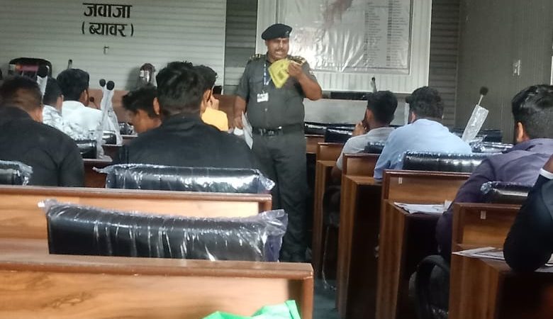 सुरक्षा जवान एवं सुरक्षा सुपरवाईजर के लिए भर्ती कैम्प में 36 युवाओं का हुआ चयन