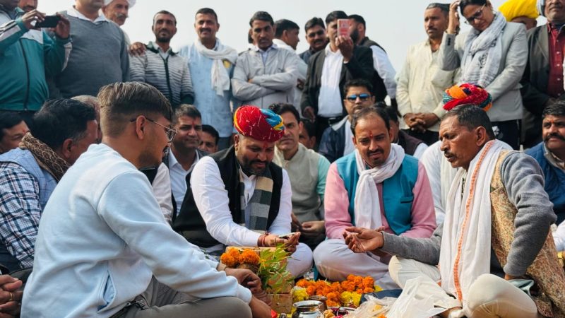 देवनारायण बालिका छात्रावास का हुआ शिलान्यास