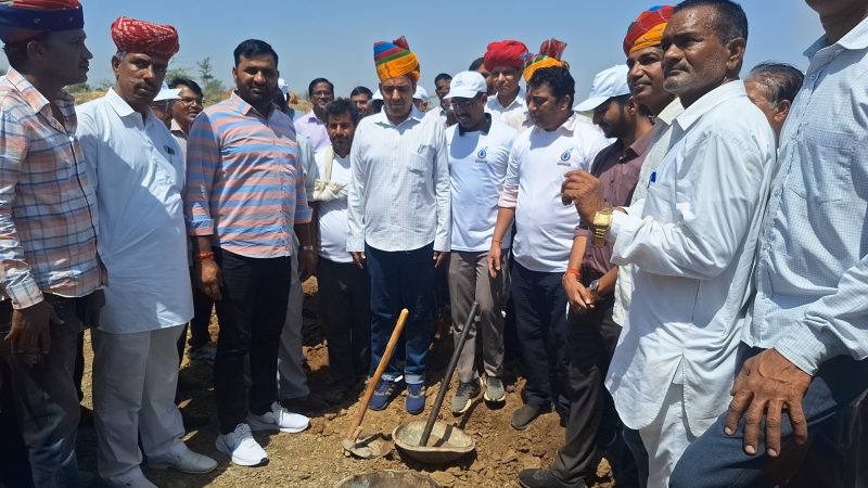 वाटर शेड़ जन भागीदारी कप कार्यशाला में ग्रामवासियों का गजब का उत्साह, श्रमदान कर जन भागीदार के साथ जल संचय का दिया संदेश