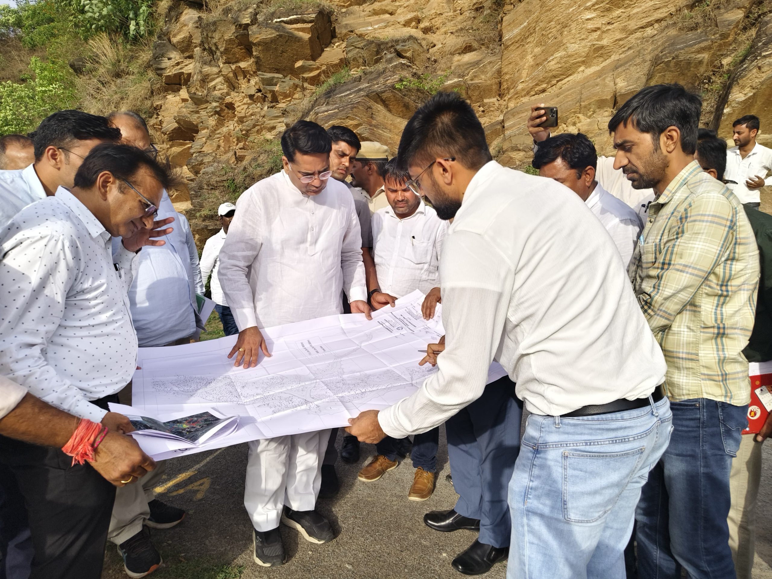 जल संसाधन मंत्री ने किया उदयपुर में देवास परियोजना का निरीक्षण- जल प्रबंधन सरकार की प्राथमिकताअधिकारियों को दिए निर्देश