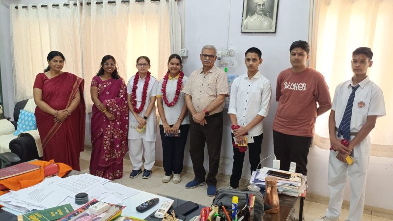 हुकुमचंद की विद्यार्थीयो ने सीबीएसई परीक्षा में बाजी मारी