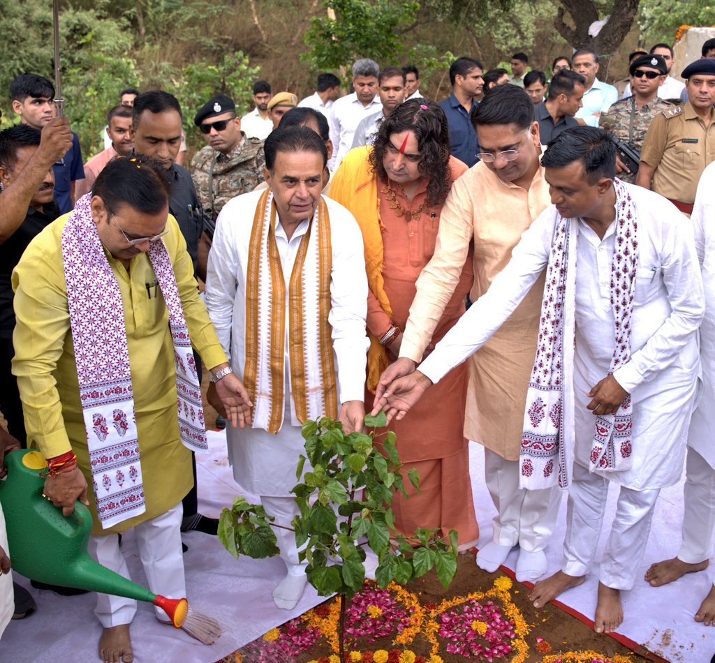 वंदे गंगा जल संरक्षण जन अभियान का रामगढ़ बांध से हुआ भव्य शुभारंभ, मुख्यमंत्री भजनलाल शर्मा ने दिया जलसंरक्षण का संदेश