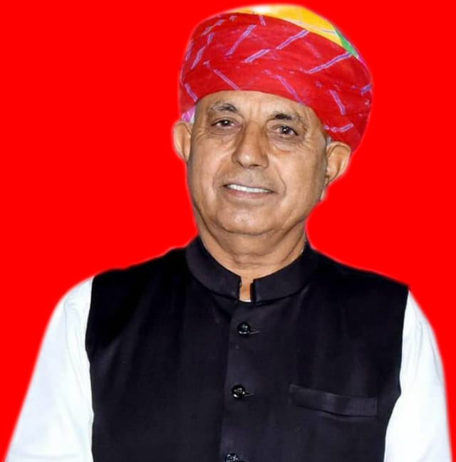 हमसफर एक्सप्रेस के विजयनगर स्टॉपेज को लेकर केंद्रीय मंत्री भागीरथ चौधरी ने रेल मंत्री को भेजा पत्र