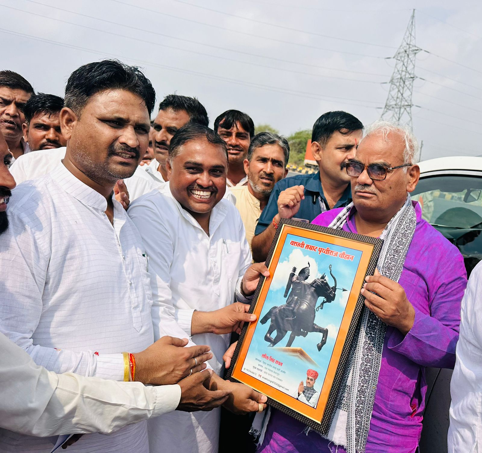 मदनदिलावर का स्वागत अभिनंद