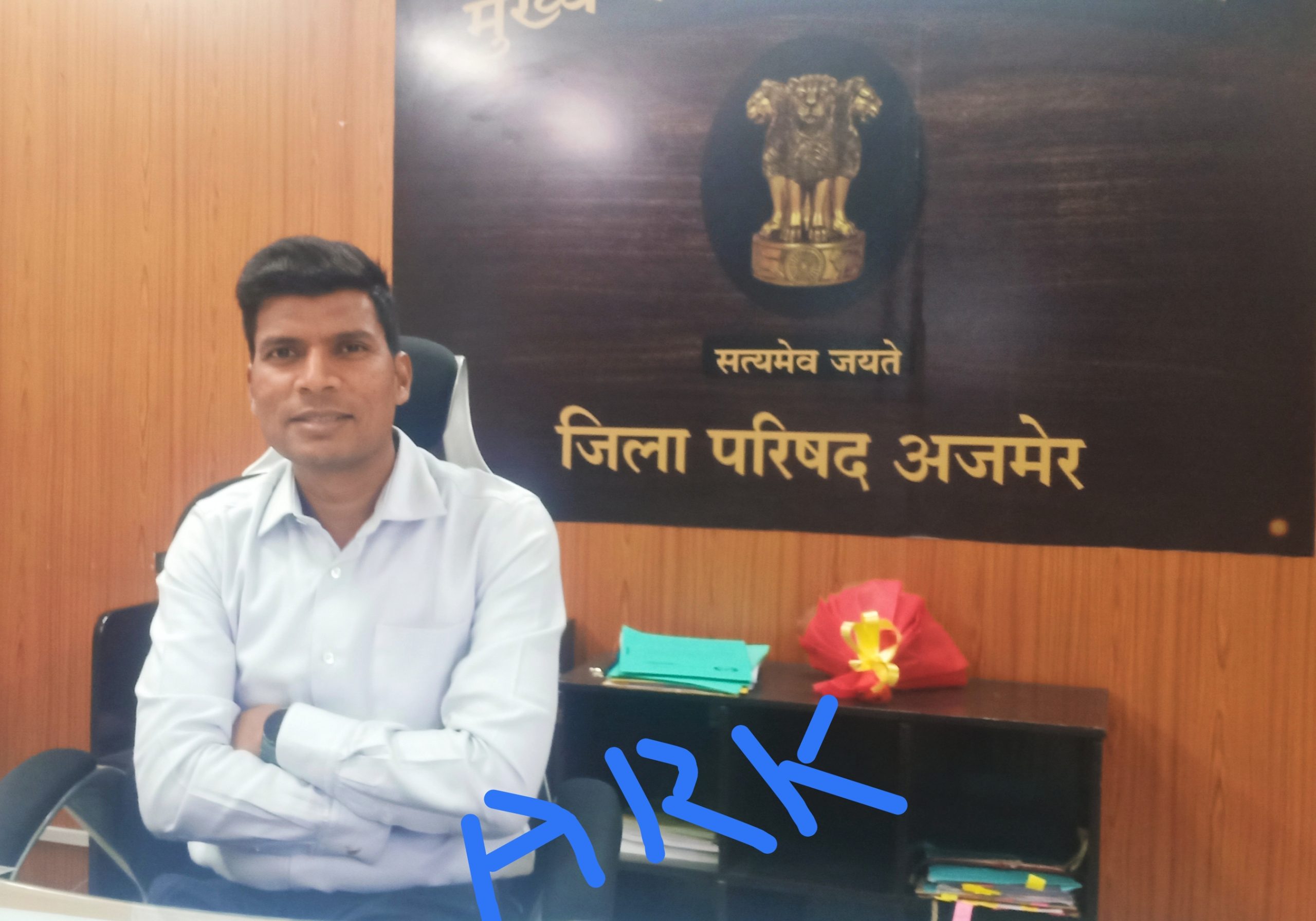 जिला परिषद सीईओ राम प्रकाश आज किशनगढ़ पंचायत समिति क्षेत्र मे