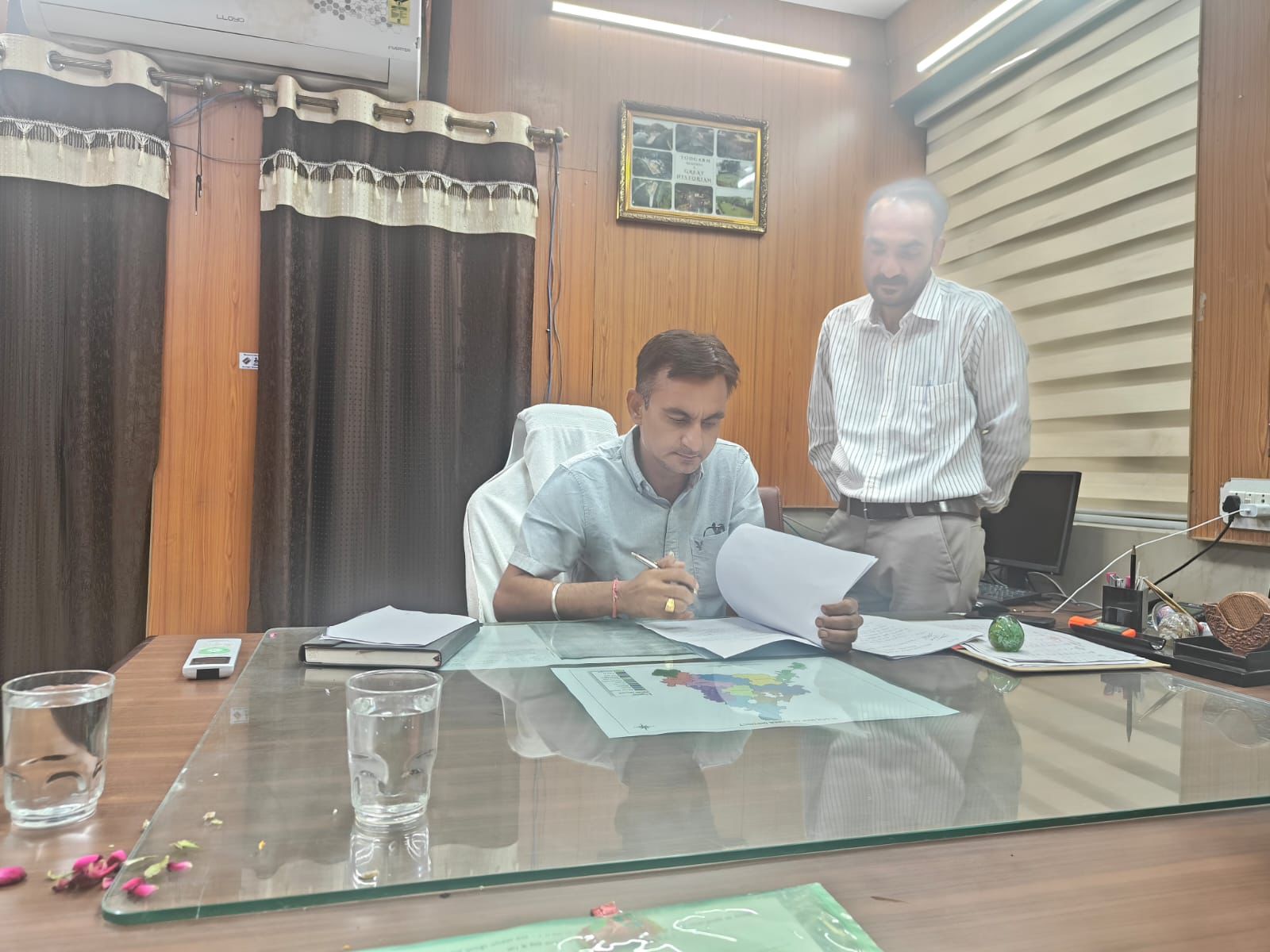 शिवदान सिंह ने एसीईओ पद पर कार्यभार ग्रहण किया