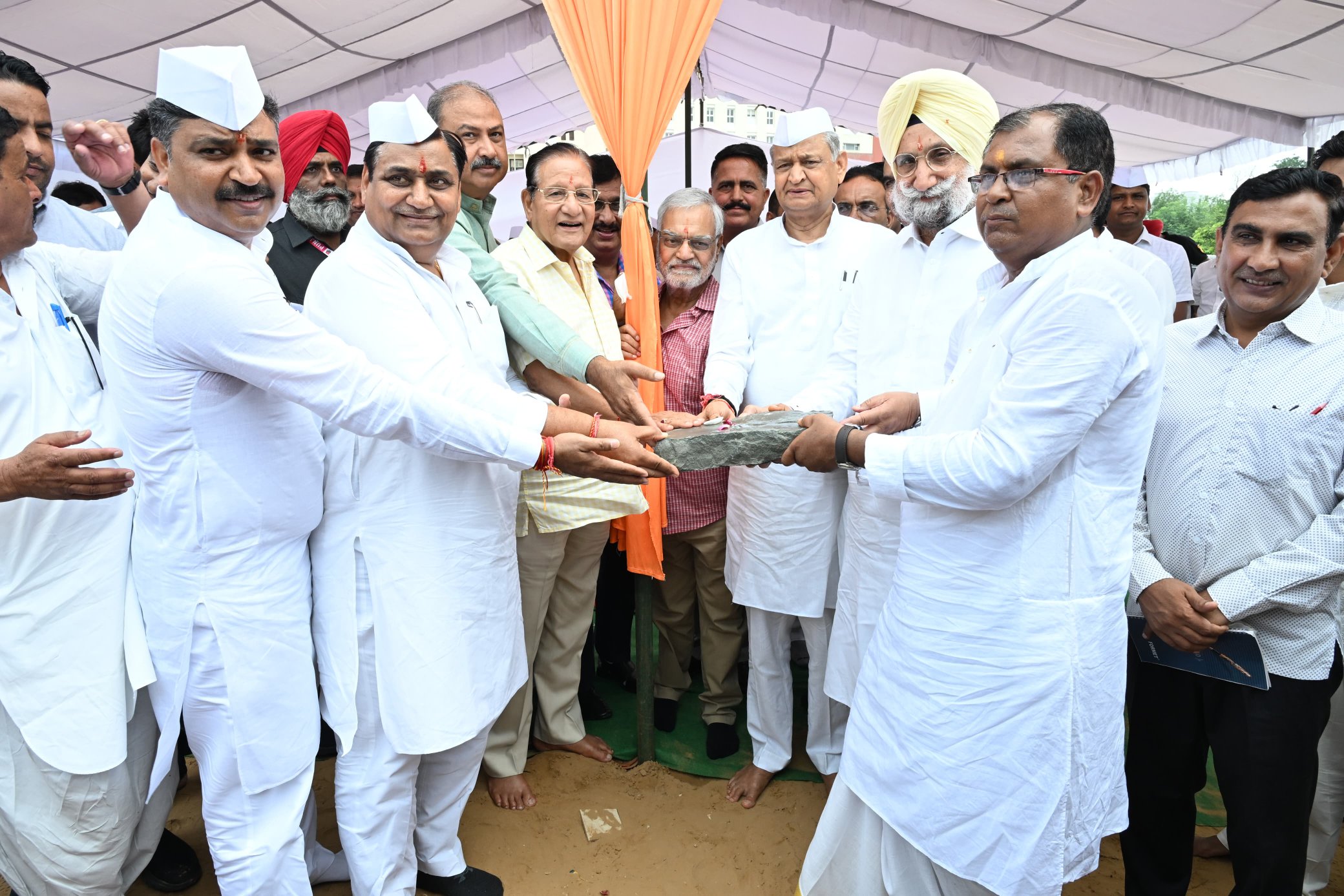 जयपुर में कांग्रेस का नया कार्यालय भवन निर्माण शुरू, बनेगा पांच मंजिला मुख्यालय