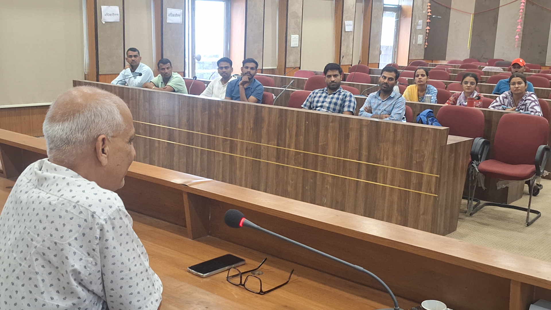 जिला परिषद अजमेर के सभागार में राष्ट्रीय ग्राम स्वराज अभियान के तहत इंटिको प्राइवेट लिमिटेड द्वारा पंचायत एडवांसमेंट इंडेक्स 2.0 की कार्यशाला का आयोजन