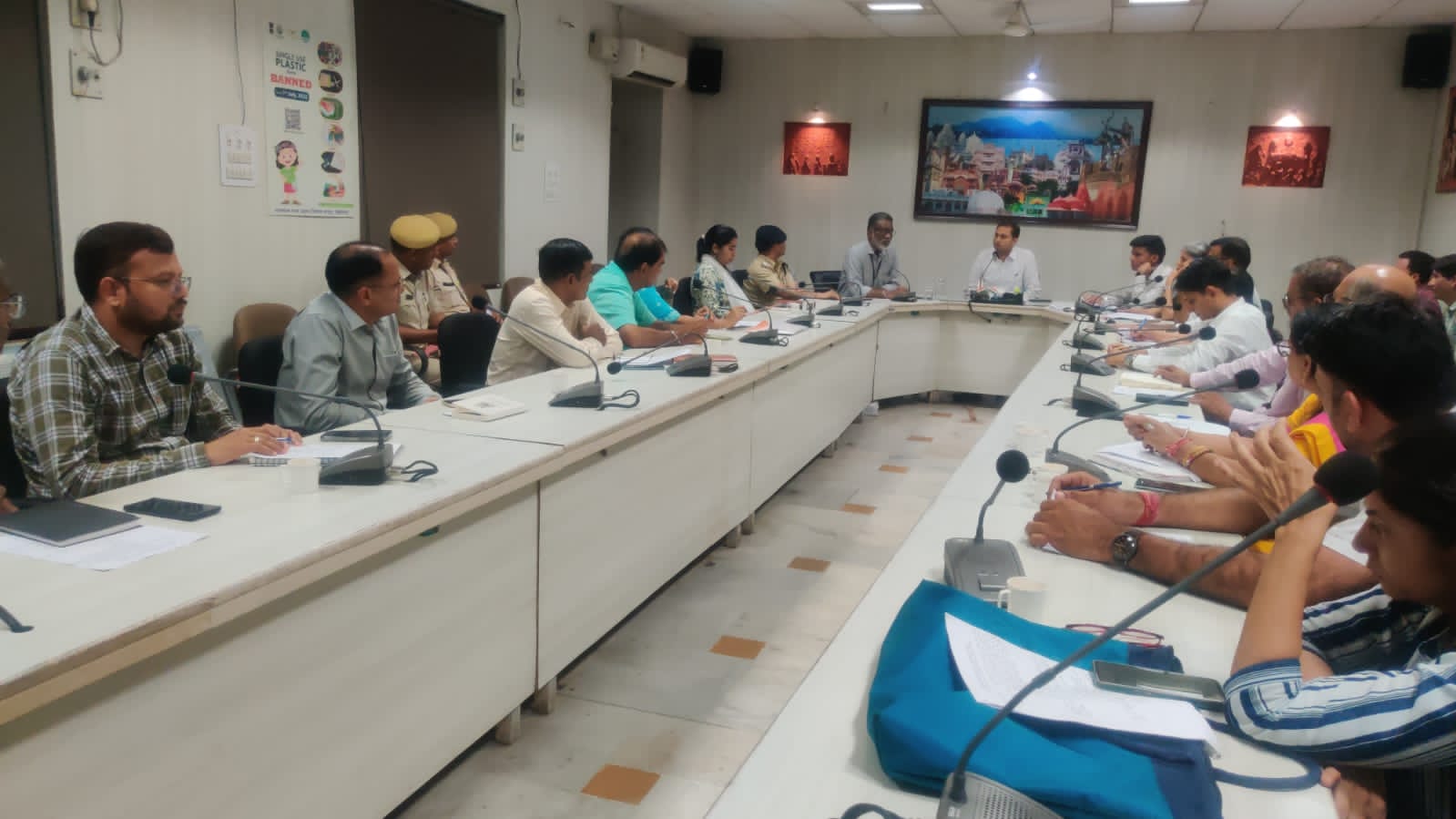 अजमेर में स्वतंत्रता दिवस की तैयारी पर जिला स्तरीय बैठक