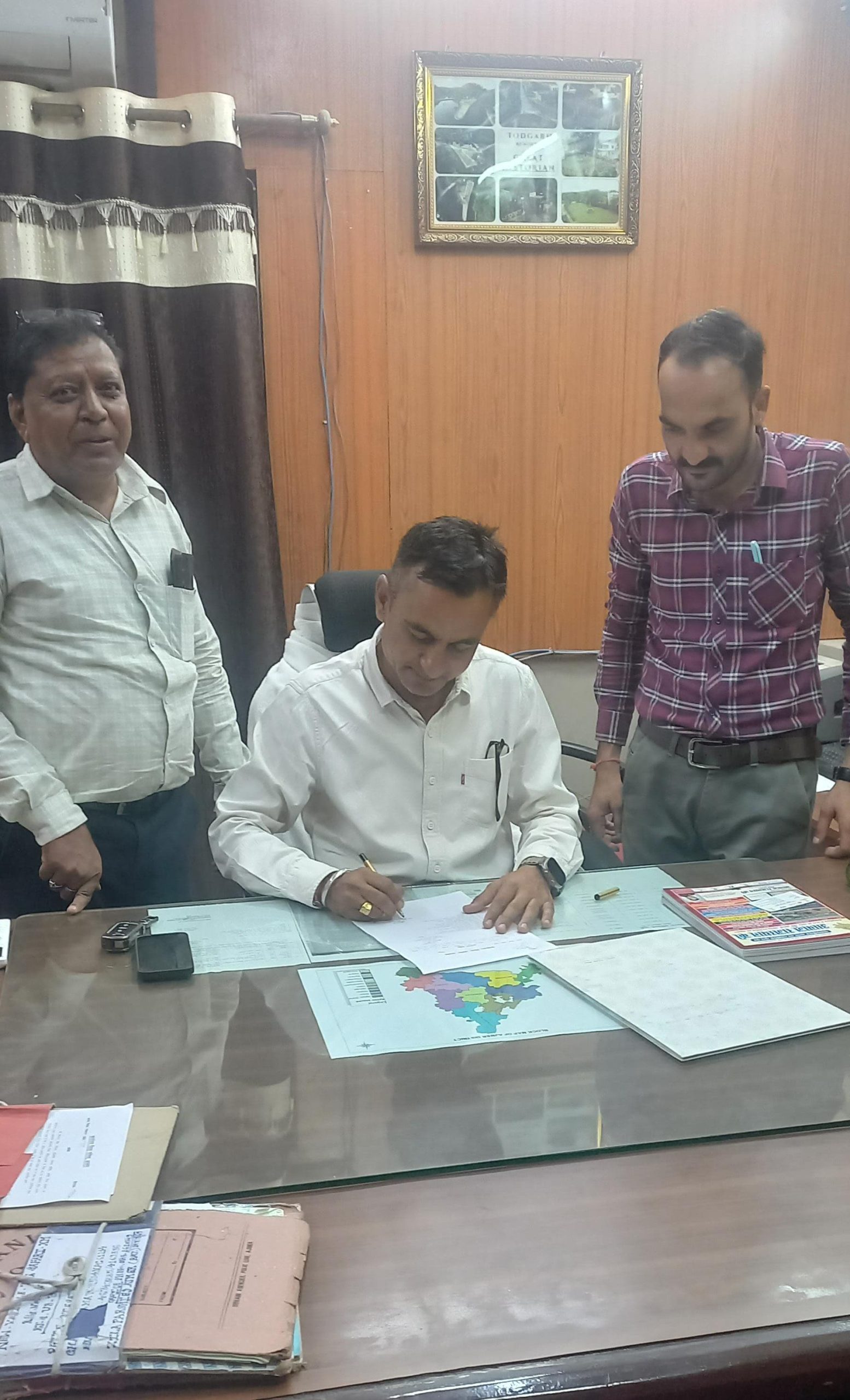 अतिरिक्त मुख्य कार्यकारी अधिकारी पद पर शिवदान सिह ने कार्यभार ग्रहण किया