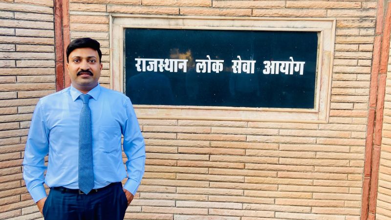 मयंक गुर्जर का हुआ जनसम्पर्क अधिकारी पद पर चयन