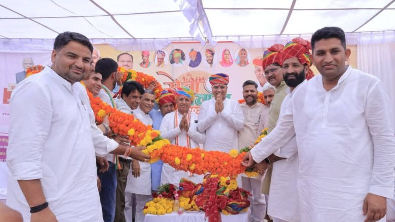 प्रधानमंत्री नरेंद्र मोदी के 75वें जन्मदिवस पर सेवा पखवाड़ा कार्यक्रम में मंत्री सुरेश सिंह रावत ने किया अवलोकन