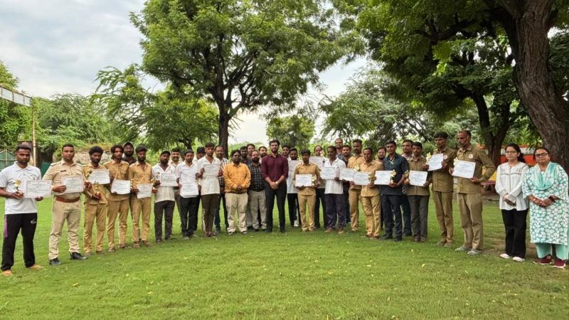 छावनी परिषद् नसीराबाद में स्वच्छता ही सेवा पखवाड़े के तहत सम्मान समारोह