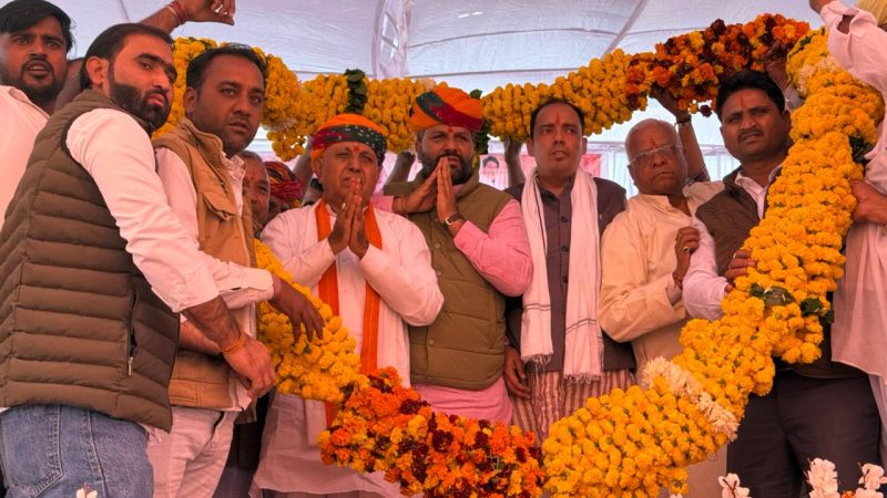 नसीराबाद विधानसभा को देवनारायण योजना से अभी तक कुल 55 करोड़ की मिली सौगात,