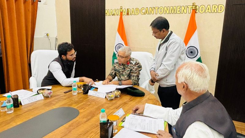 छावनी परिषद वेरीड बोर्ड की बैठक में विकास कार्यों की झड़ी, कई अहम प्रस्तावों को मंजूरी