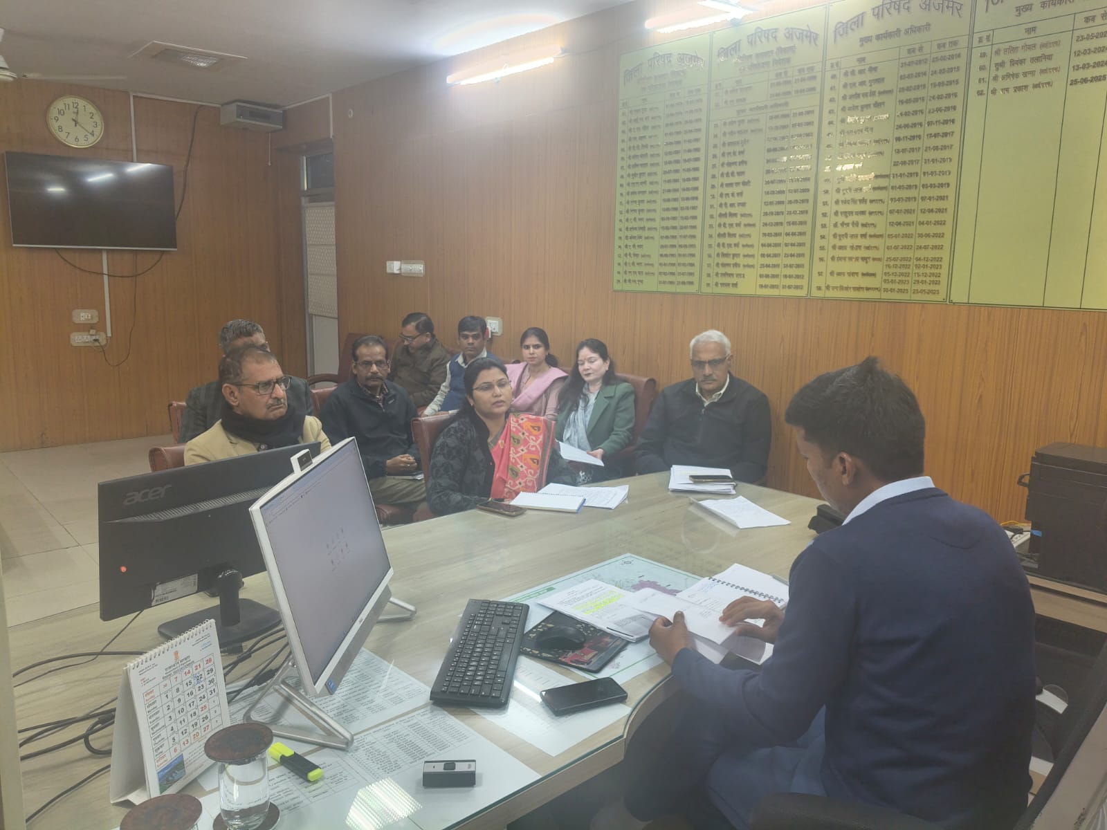 महिला सम्मेलन के संबंध में बैठक आयोजित