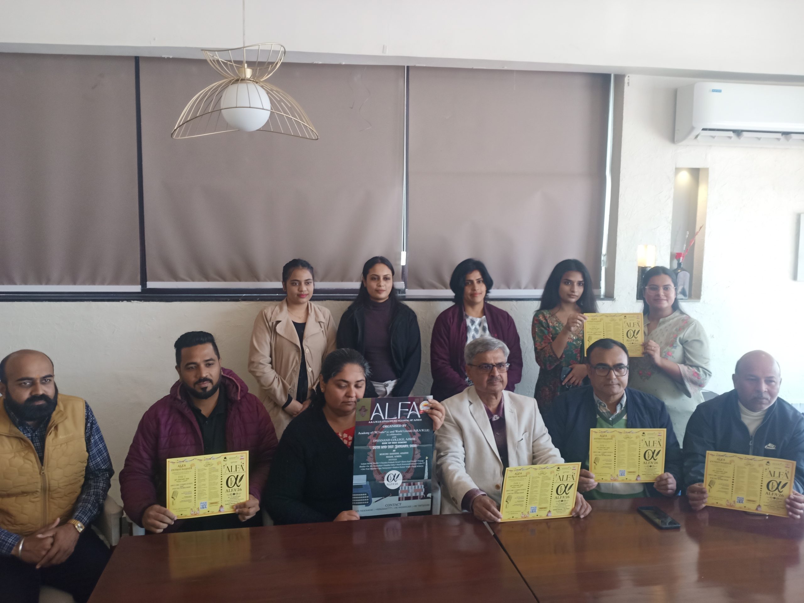 अजमेर में 20-21 जनवरी को होगा ‘अल्फ़ा-2026’अरावली साहित्य महोत्सव का भव्य आयोजन