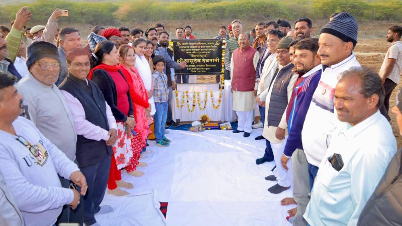 अजमेर को मिली सौगात, मल्टीपर्पज स्टेडियम का शिलान्यास