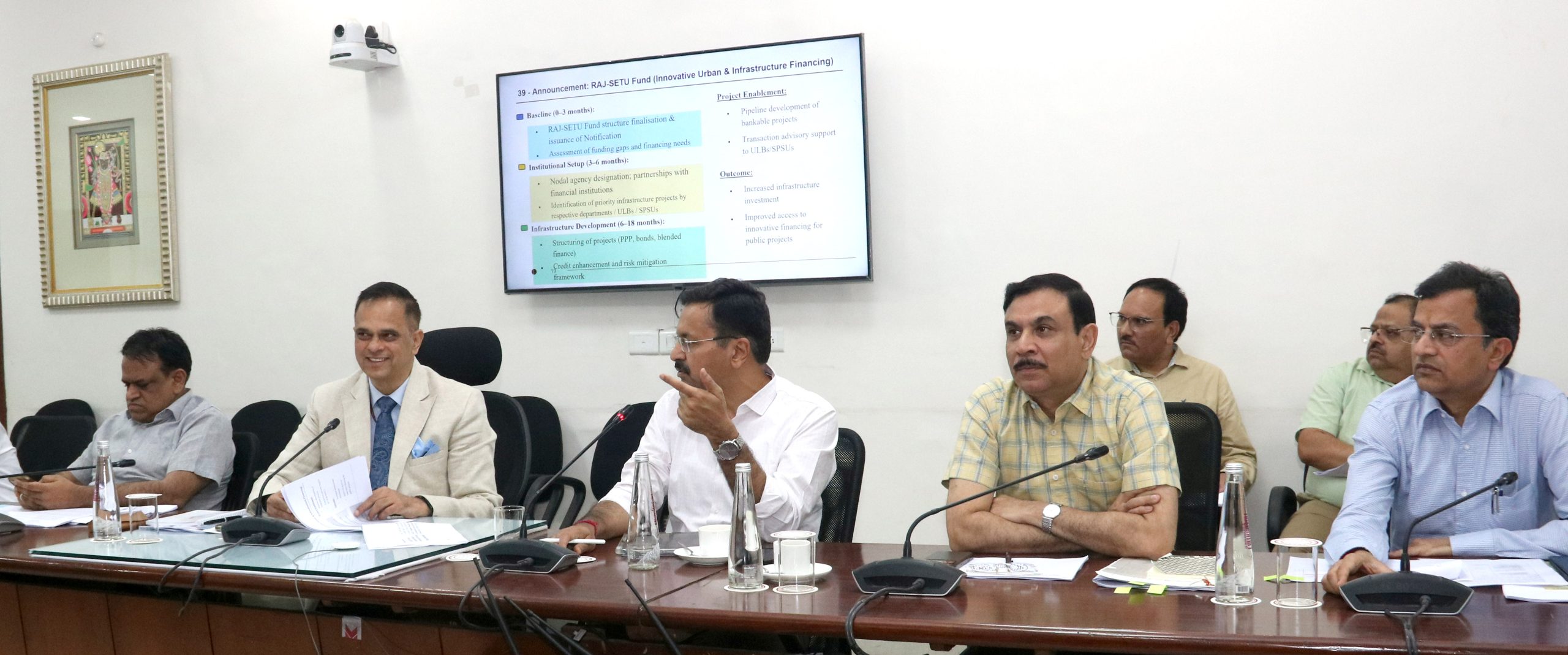 मुख्य सचिव की अध्यक्षता में रिफॉर्म संबंधी बजट घोषणाओं की समीक्षा बैठक आयोजित-जनहितकारी योजनाओं की नियमित मॉनिटरिंग के दिये निर्देश