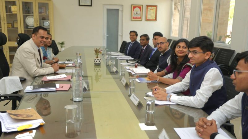 2025 बैच के 7 आईएएस मिलने से राजस्थान केडर को मिलेगी अधिक मजबूती—मुख्य ​सचिव ने इनसे मुलाकात कर सरकार के मिशन और एजेंडे से करवाया परिचित