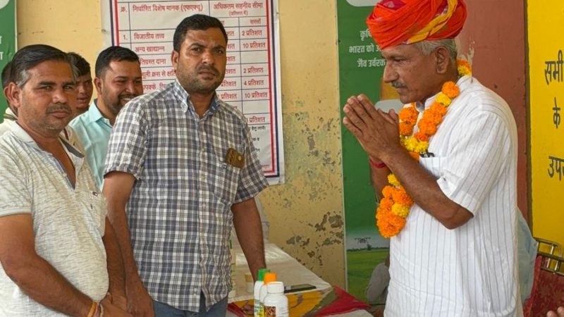 मसूदा विधायक वीरेंद्र कानावत ने पडागा मे समर्थन मूल्य के उप केन्द्र का किया उद्धाटन, बिजयनगर मे ईलोक्रोनिक काटे का शुभारम्भ शिध्र ही