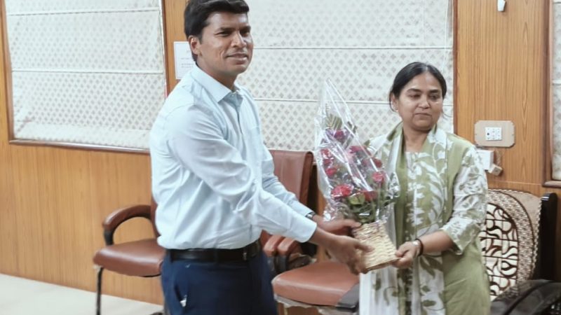 आईएएस पूनम पहुची जिला परिषद अजमेर