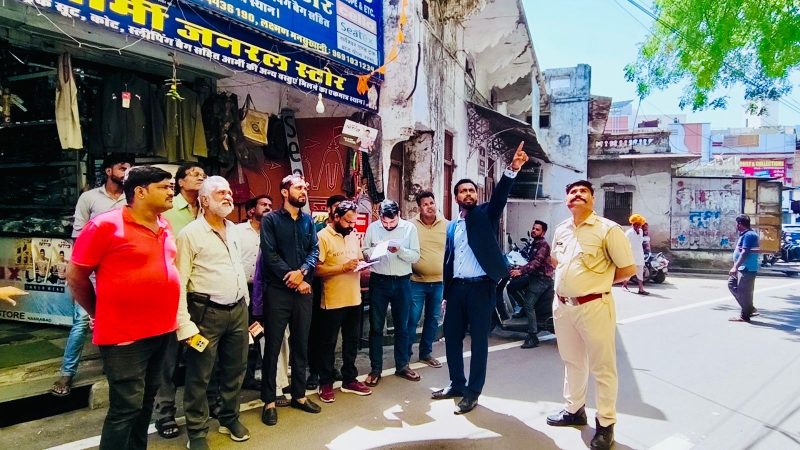 छावनी क्षेत्र के विकास को मिलेगी गतिCEO ने किया जमीनी निरीक्षण, अधिकारियों को दिए सख्त निर्देश