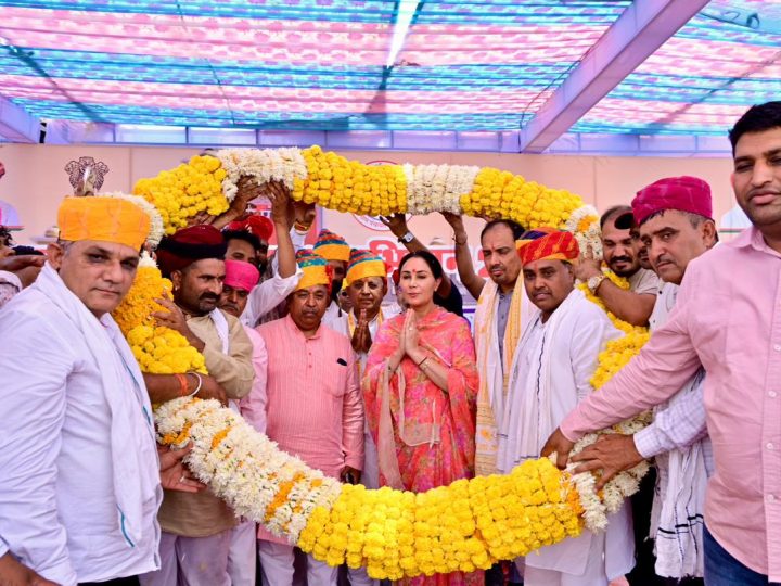 उप मुख्यमंत्री ने किया केसरपुरा ग्राम पंचायत भवन का लोकार्पण केसरपुरा पंचायत भवन बनेगा राजस्थान के लिए मॉडल-दिया कुमारी