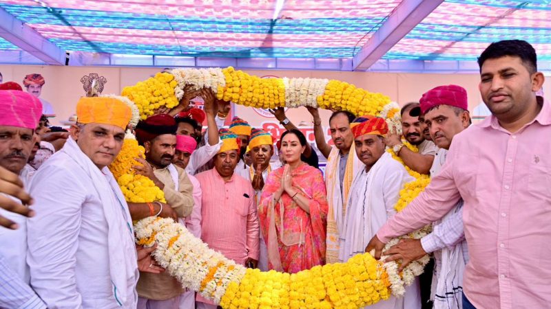 उप मुख्यमंत्री ने किया केसरपुरा ग्राम पंचायत भवन का लोकार्पण केसरपुरा पंचायत भवन बनेगा राजस्थान के लिए मॉडल-दिया कुमारी