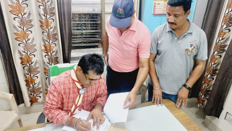 गोविन्द नारायण शर्मा बने भारत स्काउट गाइड अजमेर के डिस्ट्रिक्ट चीफ कमिश्नर