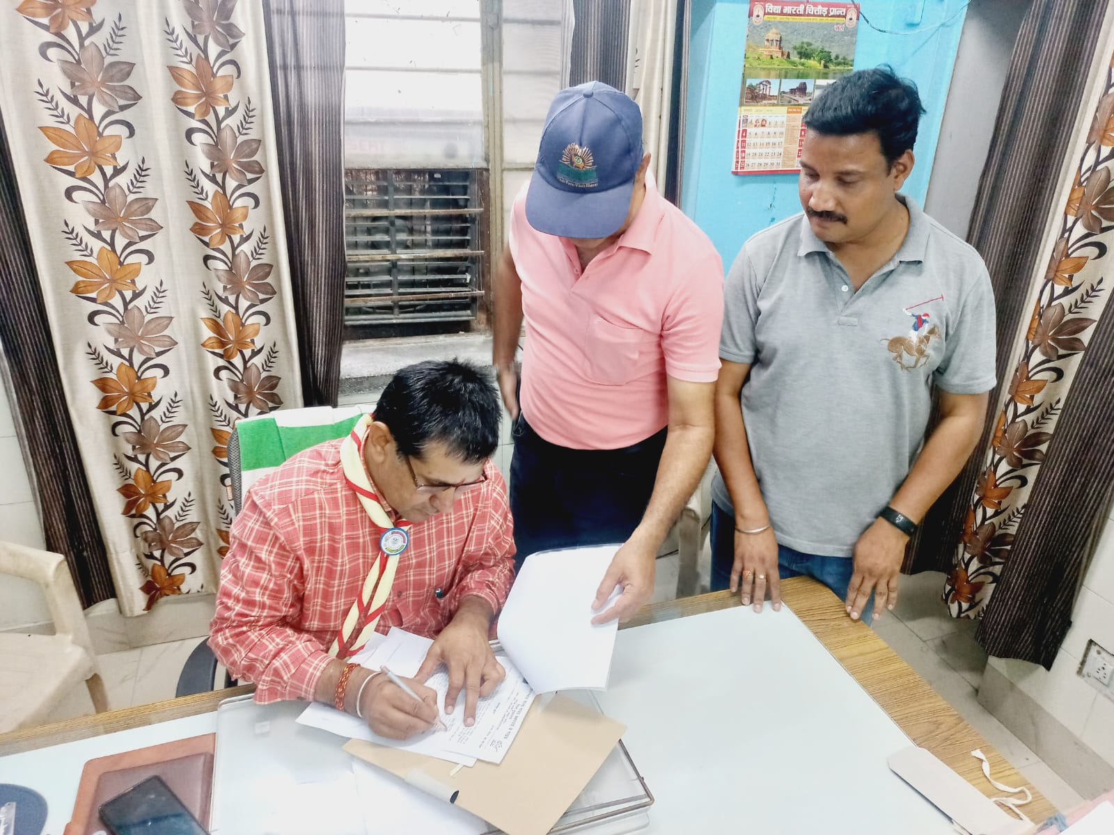 गोविन्द नारायण शर्मा बने भारत स्काउट गाइड अजमेर के डिस्ट्रिक्ट चीफ कमिश्नर