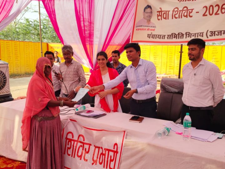 जिला परिषद सीईओ राम प्रकाश ने किया गुढा खुर्द शिविर का निरीक्षण*