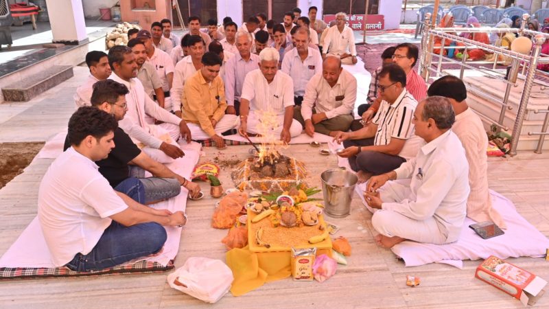 मोदी सरकार के 12 वर्ष पूर्ण होने पर जिलेभर में हुए धार्मिक आयोजन