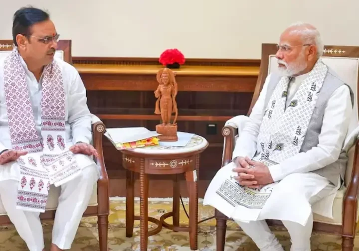 प्रधानमंत्री मोदी के 12 वर्ष पूर्ण होने पर मुख्यमंत्री भजनलाल शर्मा ने दी बधाईपीएम को लिखा पत्र, कहा- विकसित भारत की संकल्पना के शिल्पी हैं नरेंद्र मोदी