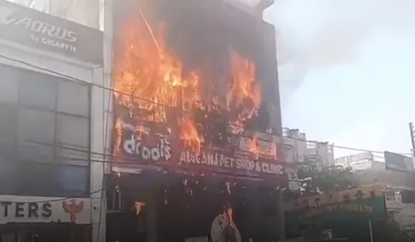 लखनऊ के कोचिंग सेंटर में भीषण अग्निकांड, 15 लोगों की मौत; पीएम मोदी और सीएम योगी ने जताया दुख