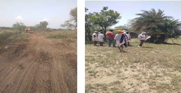 ग्राम बरोल, सरवाड़ में आयोजित शिविर में ग्राम केरियाकलां के ग्रामीणों की वर्षों पुरानी समस्या का त्वरित समाधान किया गया। चारागाह भूमि पर हुए अतिक्रमण को हटाकर सार्वजनिक भूमि को