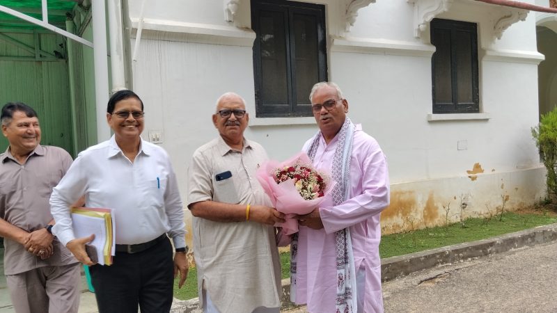 राजस्थान माध्यमिक शिक्षा बोर्ड के अध्यक्ष ने की शिक्षा मंत्री मदन दिलावर से शिष्टाचार भेंट