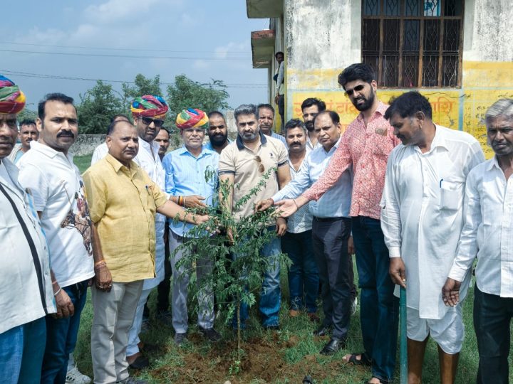 ग्राम पंचायत टांकावास मुख्यालय पर गुरूवार को ग्रामीण सेवा शिविर का आयोजन किया गया