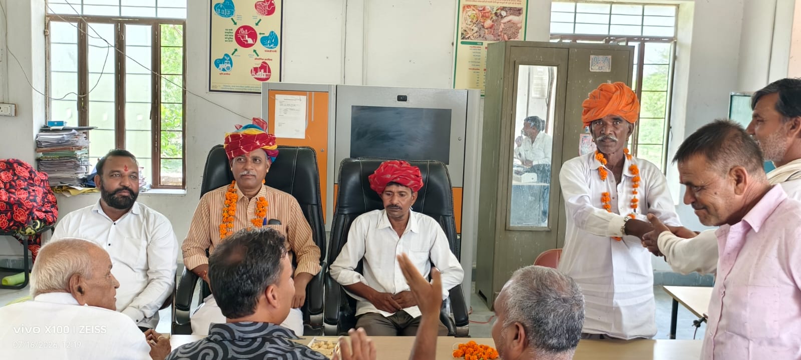देवलियाकला ग्राम पंचायत में जगदीश प्रसाद रैगर ने प्रशासक का पदभार संभाला
