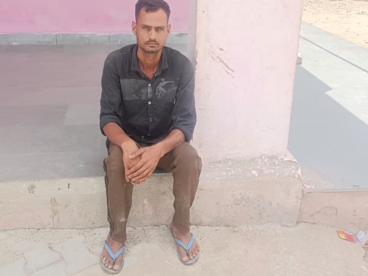 नसीराबाद सदर पुलिस की बड़ी सफलता: मंदिर चोरी का आरोपी 8 घंटे में गिरफ्तार, चांदी का छत्र बरामद