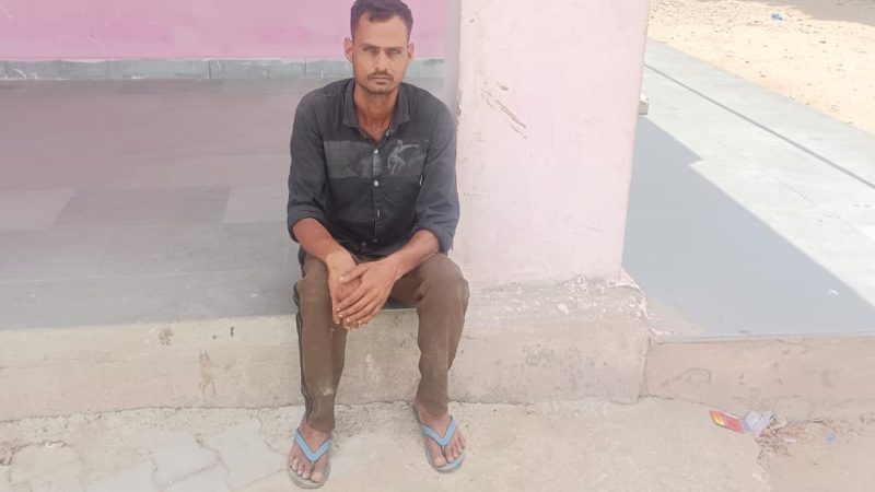 नसीराबाद सदर पुलिस की बड़ी सफलता: मंदिर चोरी का आरोपी 8 घंटे में गिरफ्तार, चांदी का छत्र बरामद