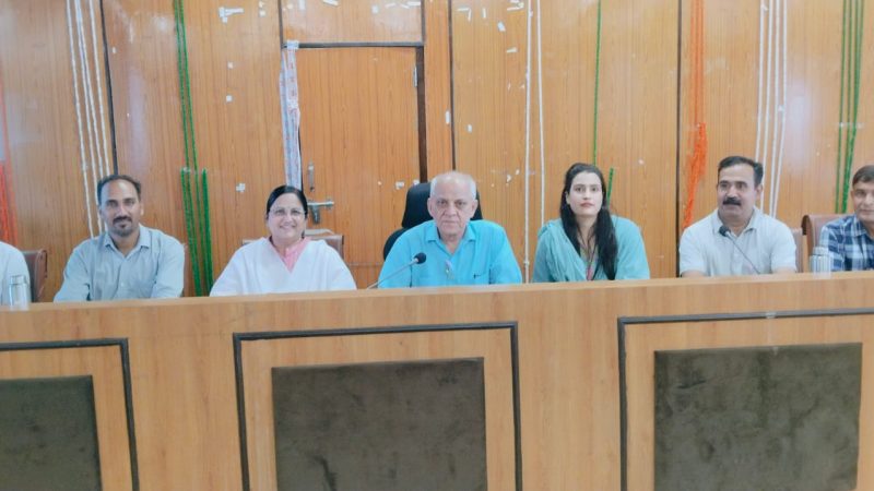 पंचायत विकास योजना (पीडीपी) पर जिला स्तरीय एक दिवसीय कार्यशाला आयोजित