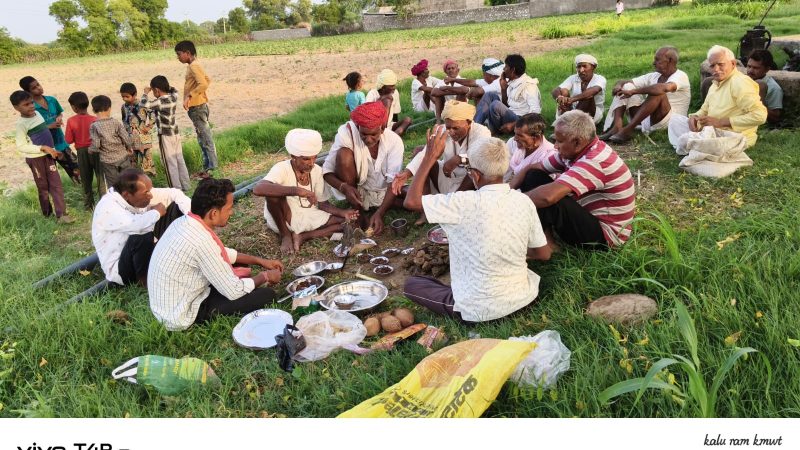 ग्राम पंचायतपिपलाज में अच्छी बारिश की कामना को लेकर ग्रामवासियों ने की इंद्र देव की पूजा-अर्चना