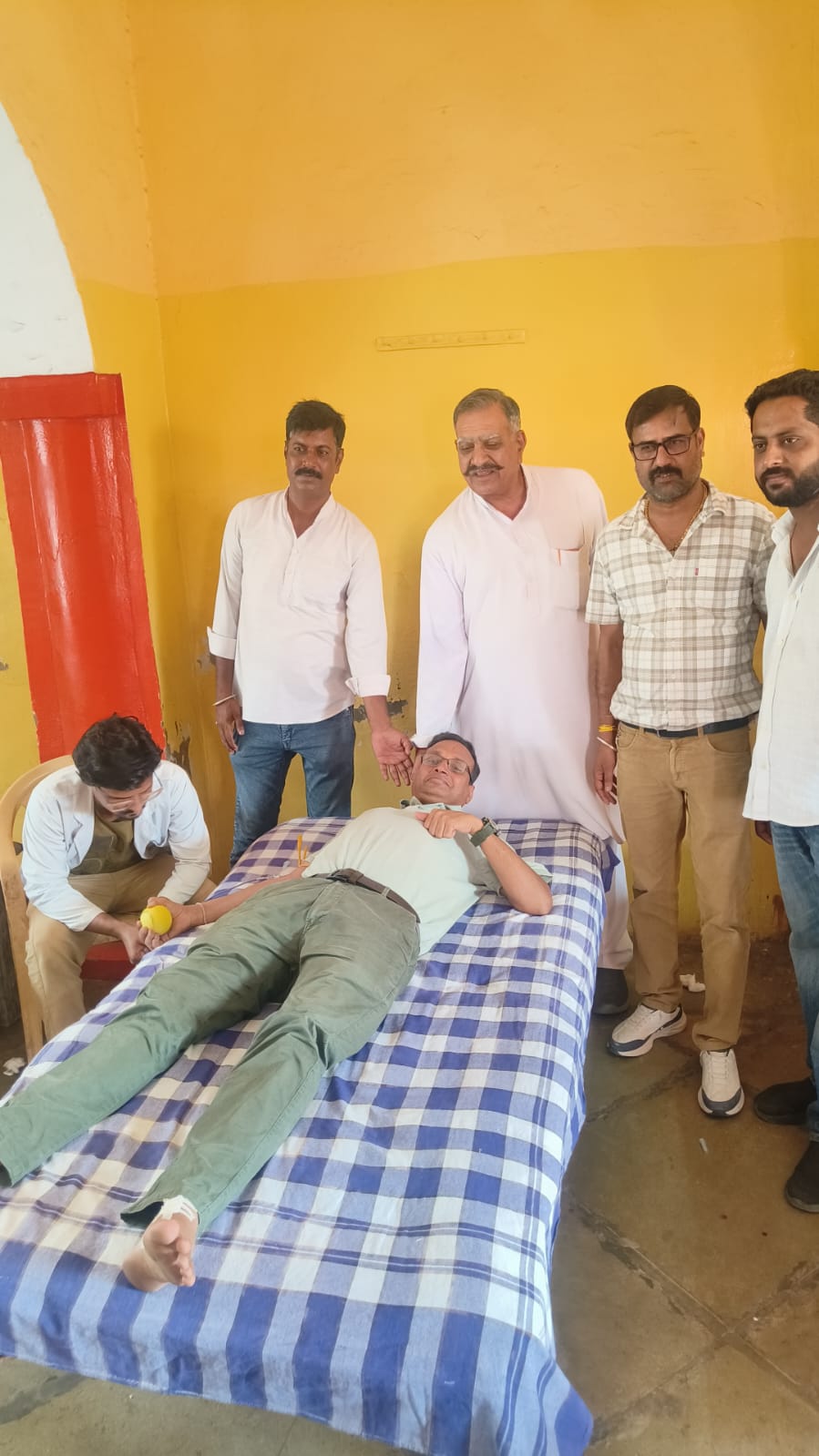 चन्द्रशेखर आजाद की पुण्य स्मृति में रक्तदान शिविर, 56 यूनिट रक्त संग्रहित