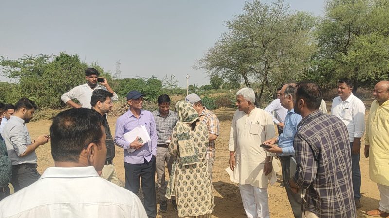 मुख्यमंत्री के प्रस्तावित दौरे की तैयारियों ने पकड़ी रफ्तार, देवमाली पहुंचकर विधायक वीरेंद्र सिंह कानावत ने लिया व्यवस्थाओं का जायजा